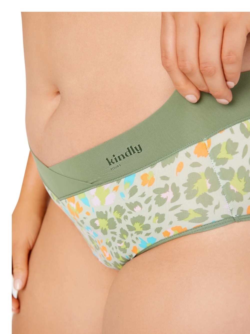Women's So Comfy Crossover Waist High Cut Panties, 2-Pack Size XXXL - Picture 4 of 10